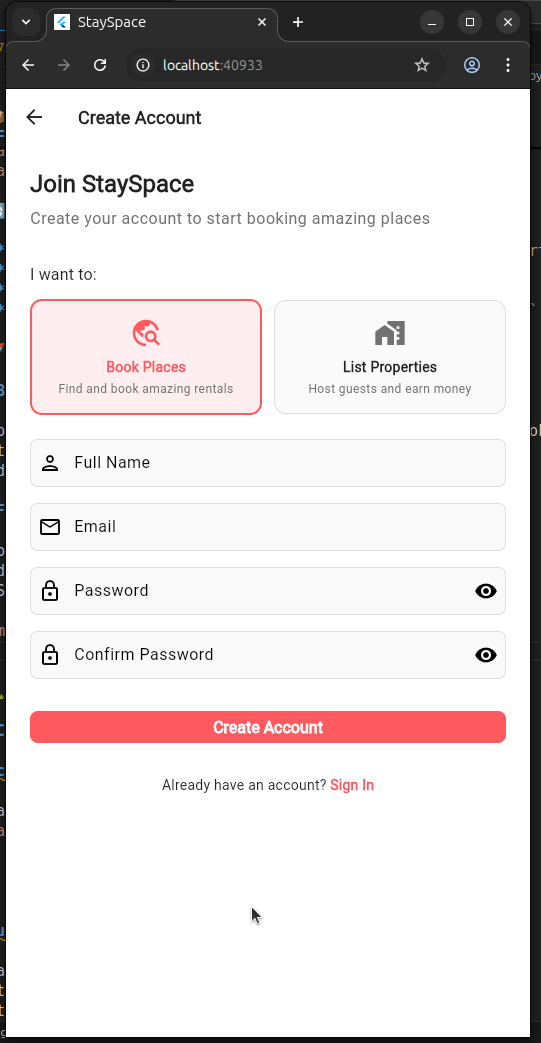 Property Rental Mobile App